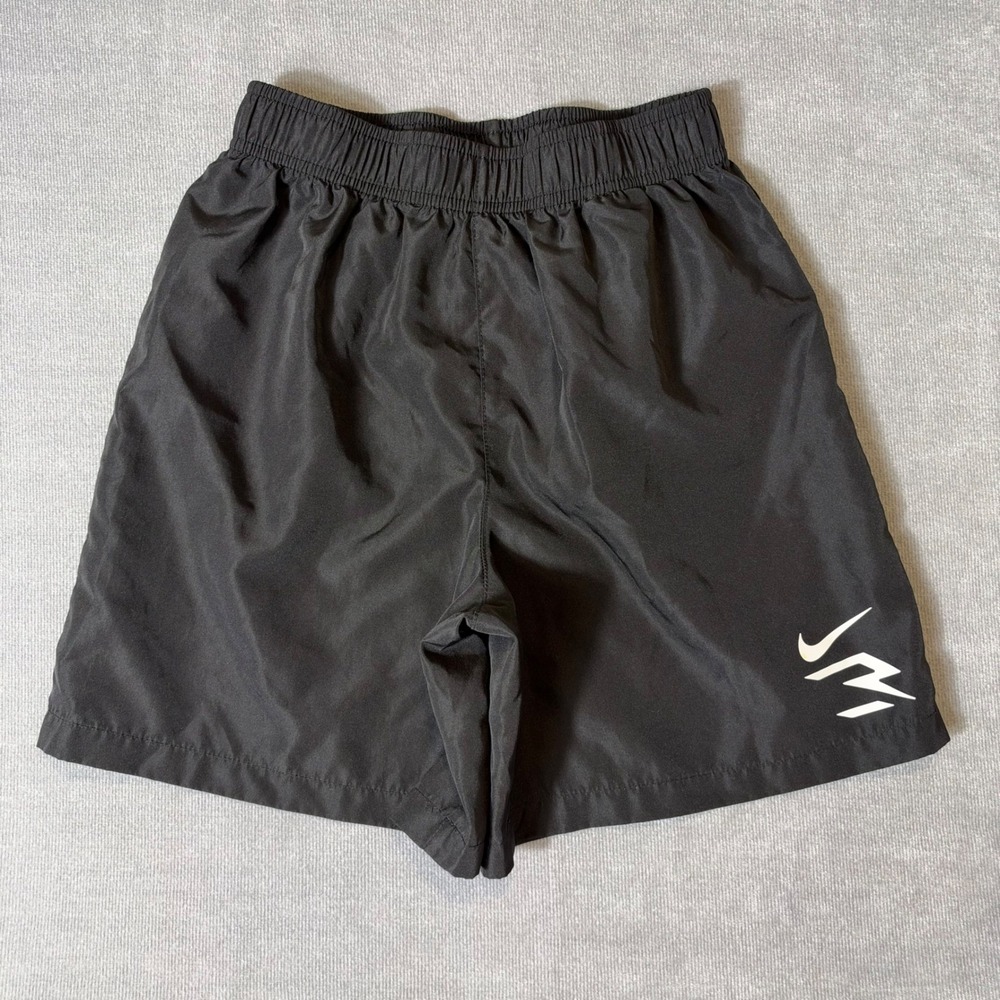 Nike 3 Brand Russell Wilson Boys Dri-FIT Athletic Shorts Black Size 12 10-11YRS